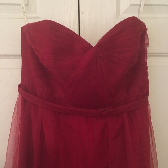 Red Bridesmaids Dress - Picture 2 of 2